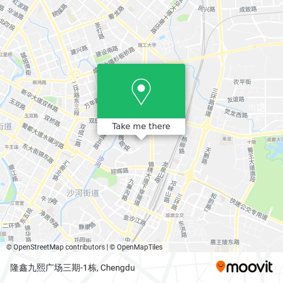 隆鑫九熙广场三期-1栋 map