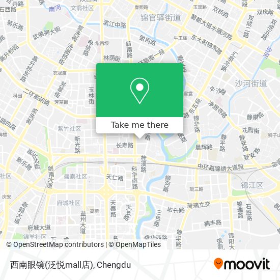 西南眼镜(泛悦mall店) map