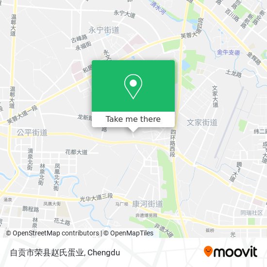 自贡市荣县赵氏蛋业 map