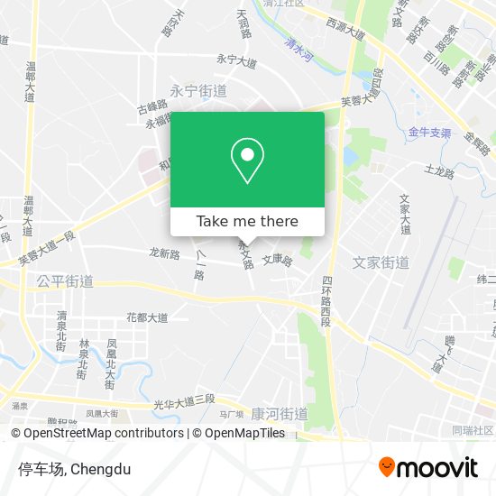 停车场 map