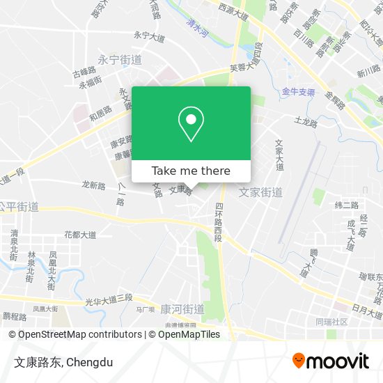 文康路东 map