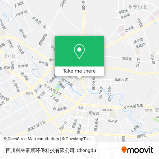 四川科林豪斯环保科技有限公司 map