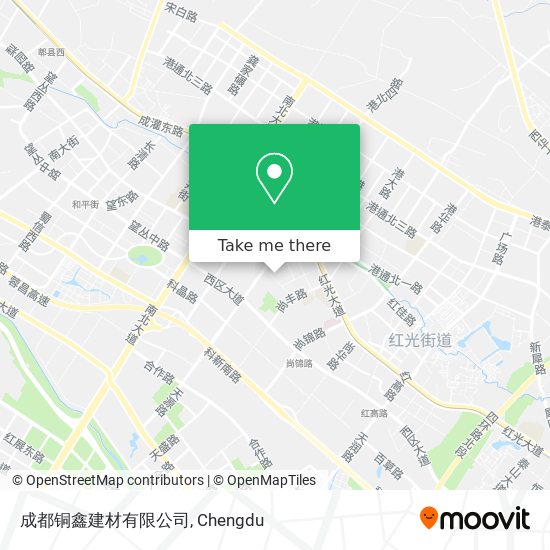 成都铜鑫建材有限公司 map