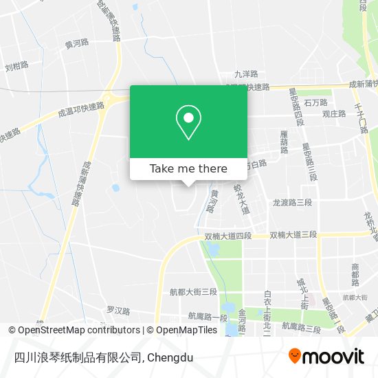 四川浪琴纸制品有限公司 map
