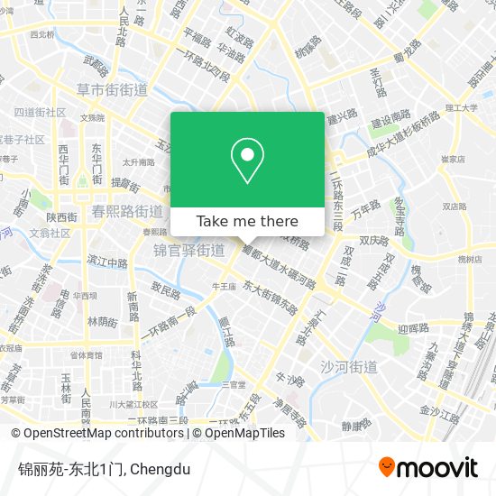 锦丽苑-东北1门 map