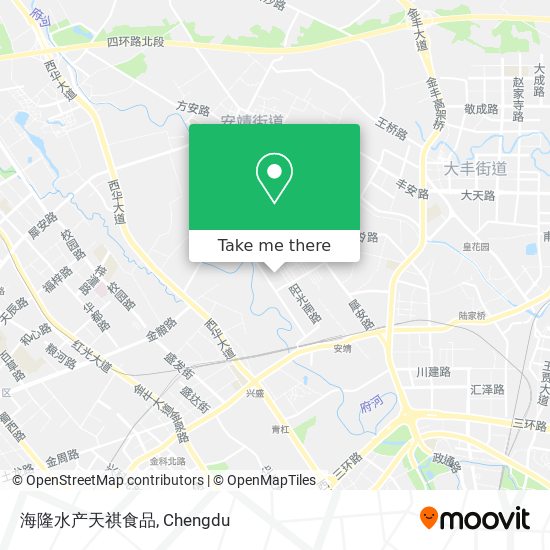 海隆水产天祺食品 map
