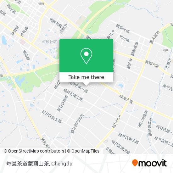 每晨茶道蒙顶山茶 map