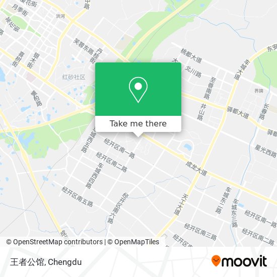 王者公馆 map
