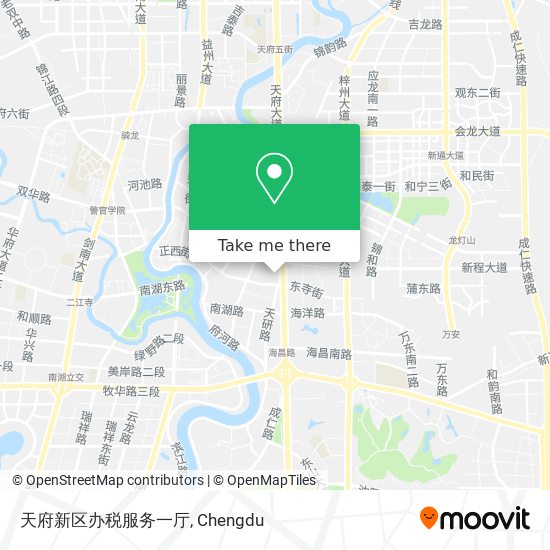 天府新区办税服务一厅 map