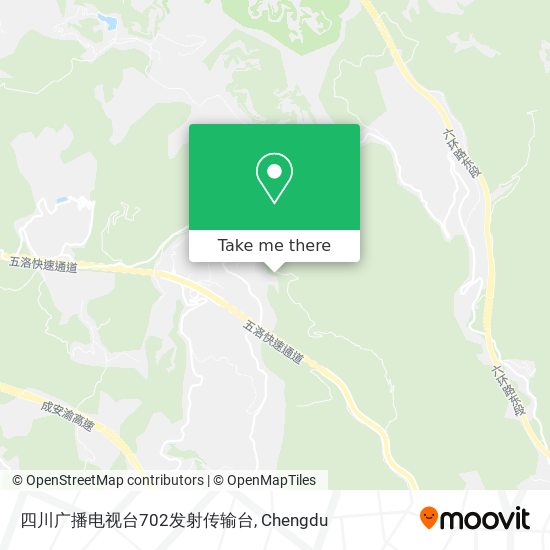 四川广播电视台702发射传输台 map