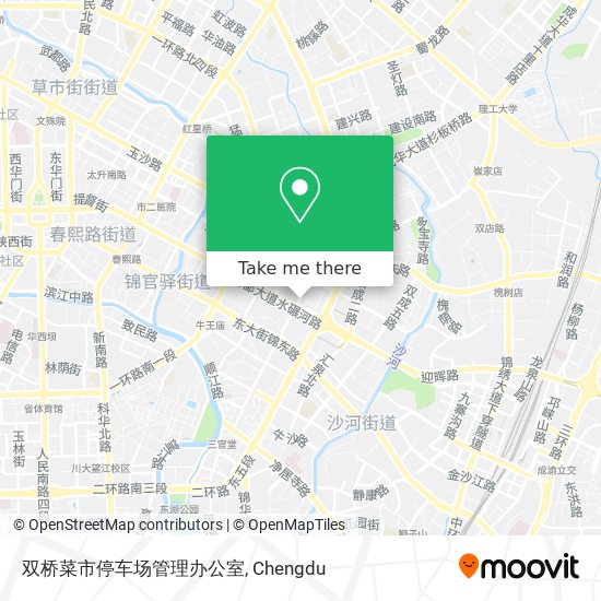 双桥菜市停车场管理办公室 map