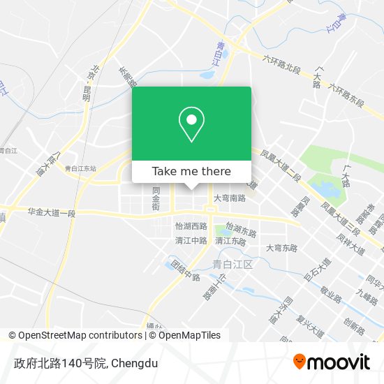 政府北路140号院 map