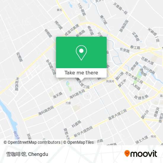 雪咖啡馆 map