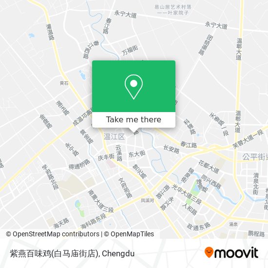 紫燕百味鸡(白马庙街店) map