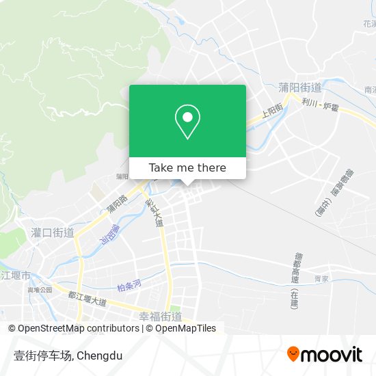 壹街停车场 map