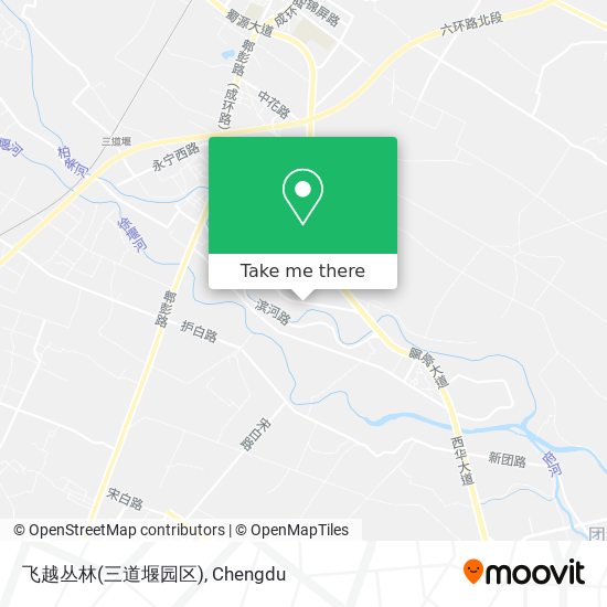 飞越丛林(三道堰园区) map