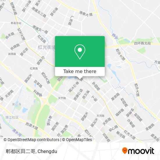 郫都区田二哥 map
