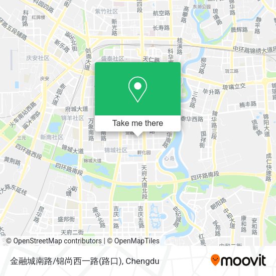 金融城南路/锦尚西一路(路口) map
