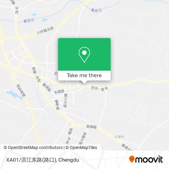 XA01/滨江东路(路口) map