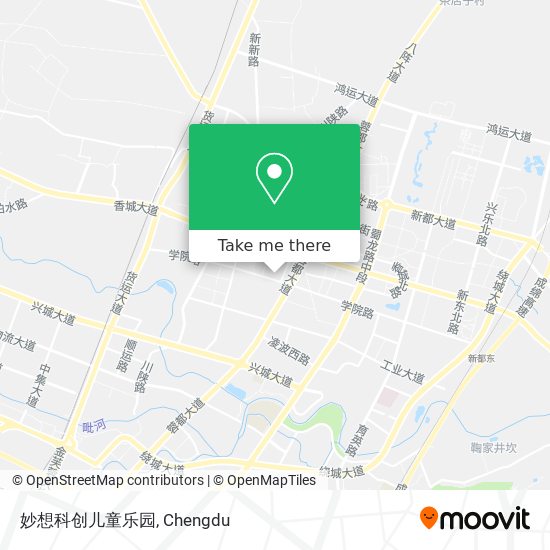 妙想科创儿童乐园 map