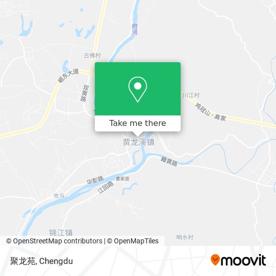 聚龙苑 map