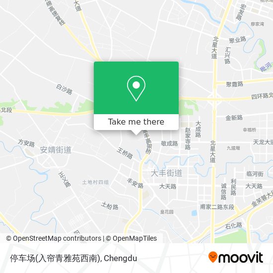停车场(入帘青雅苑西南) map