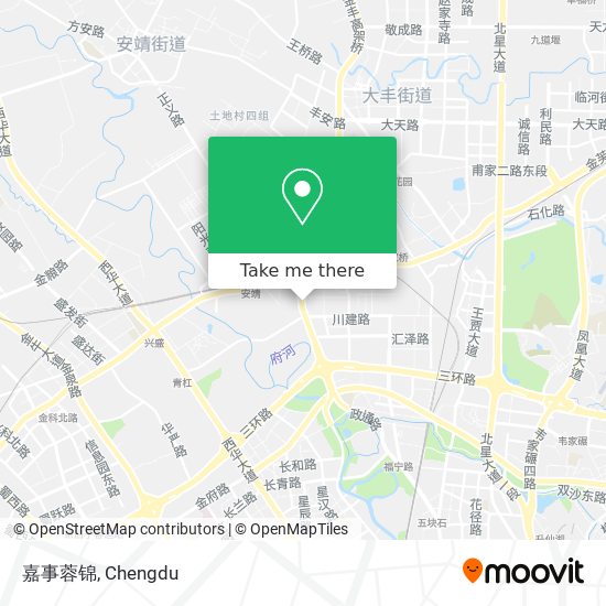 嘉事蓉锦 map