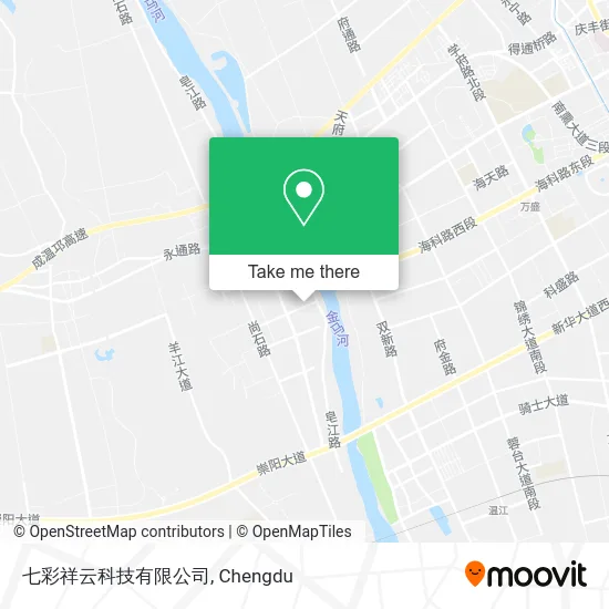 七彩祥云科技有限公司 map
