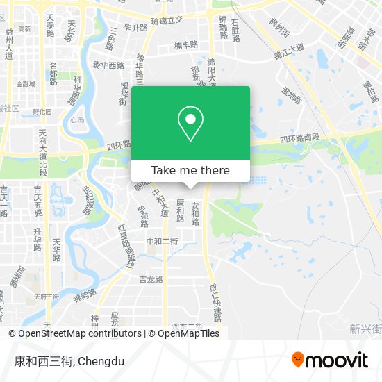 康和西三街 map