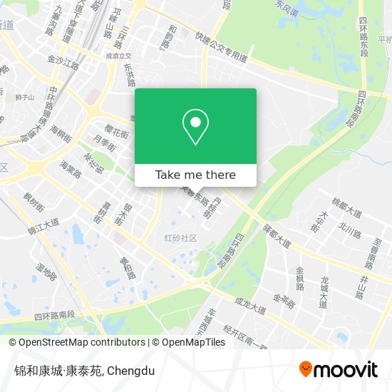 锦和康城·康泰苑 map