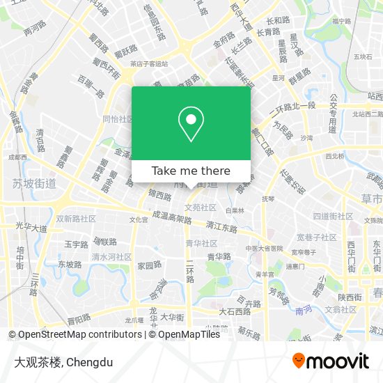 大观茶楼 map