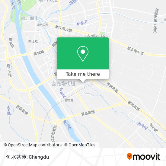 鱼水茶苑 map