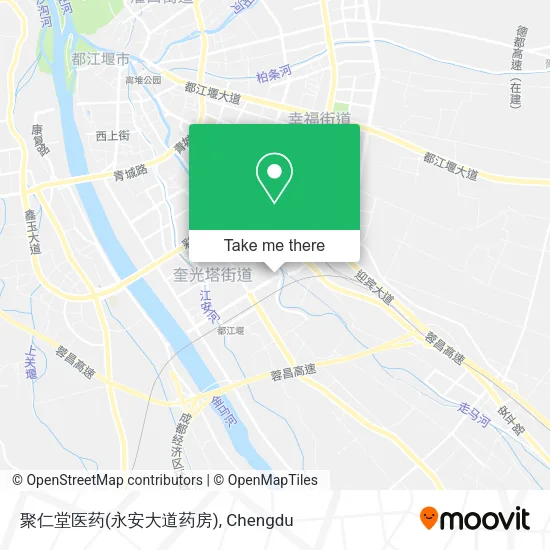 聚仁堂医药(永安大道药房) map