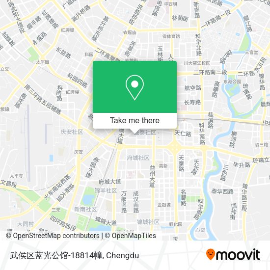武侯区蓝光公馆-18814幢 map