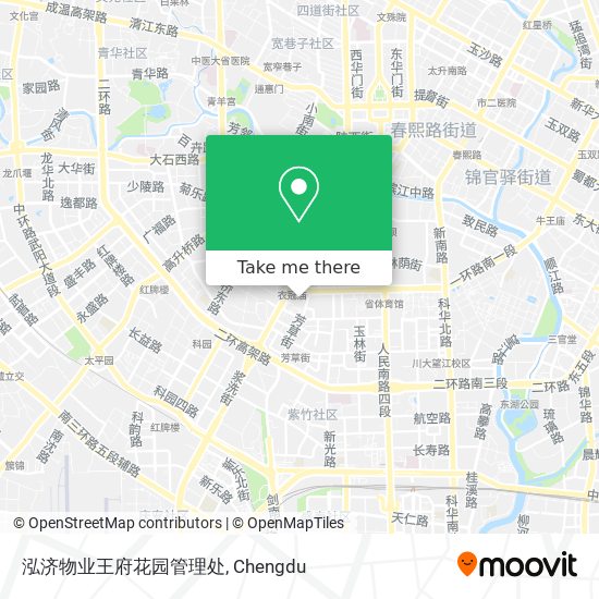 泓济物业王府花园管理处 map