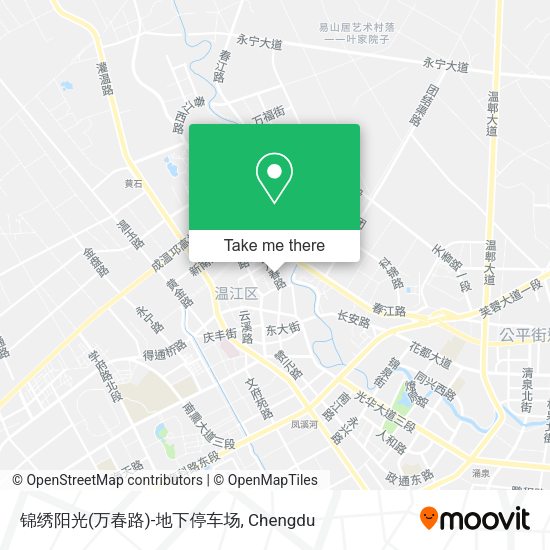 锦绣阳光(万春路)-地下停车场 map