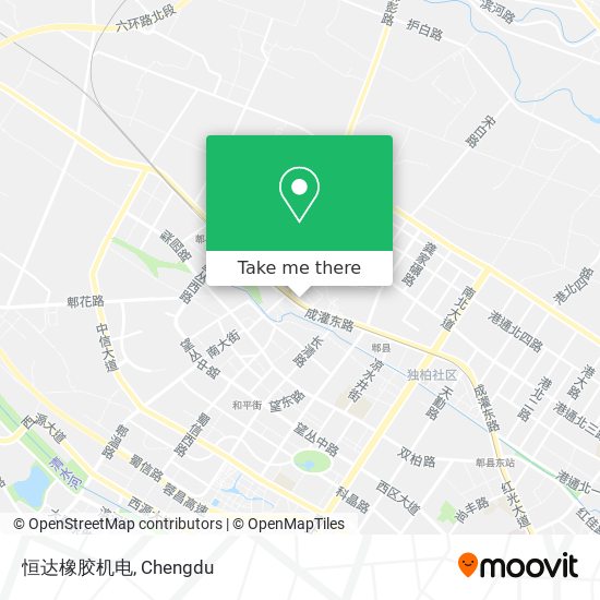 恒达橡胶机电 map