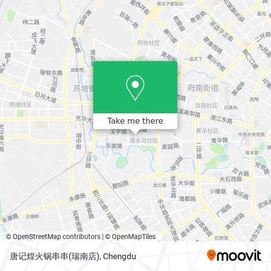 唐记煌火锅串串(瑞南店) map