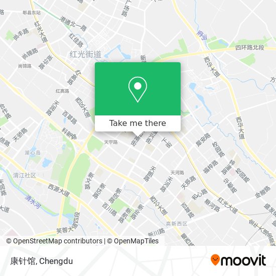 康针馆 map