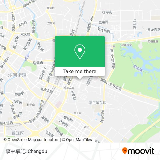 森林氧吧 map