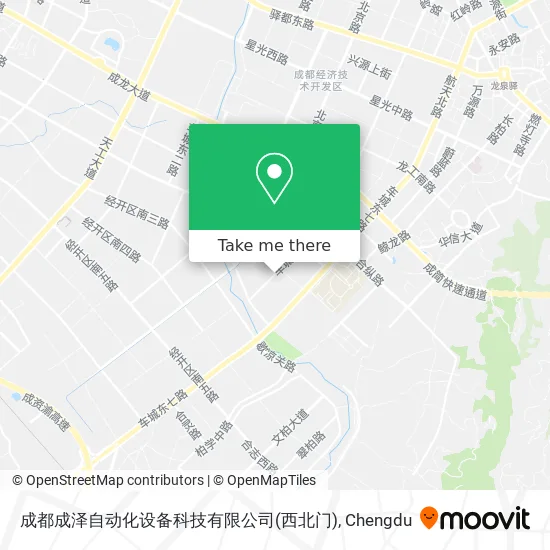 成都成泽自动化设备科技有限公司(西北门) map