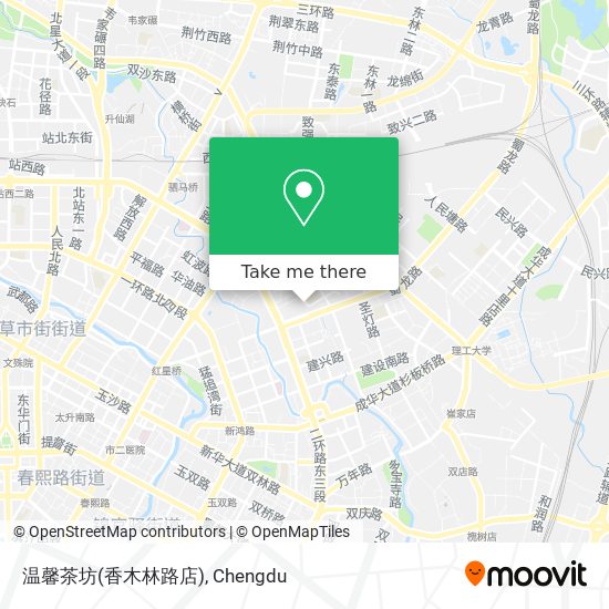 温馨茶坊(香木林路店) map