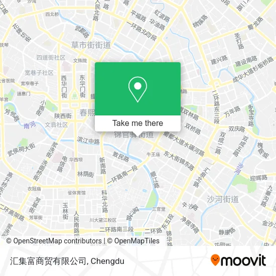 汇集富商贸有限公司 map