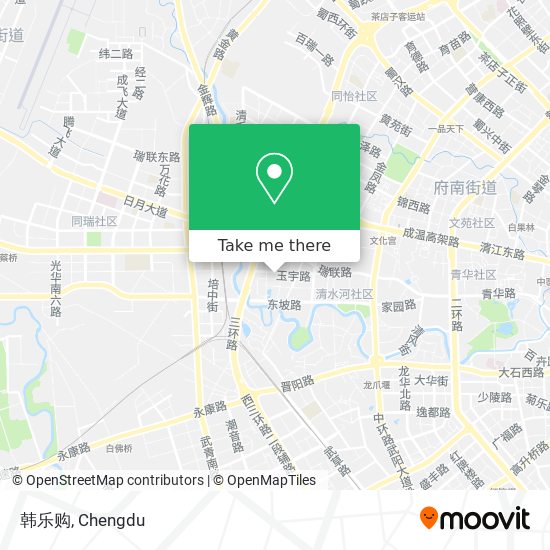 韩乐购 map