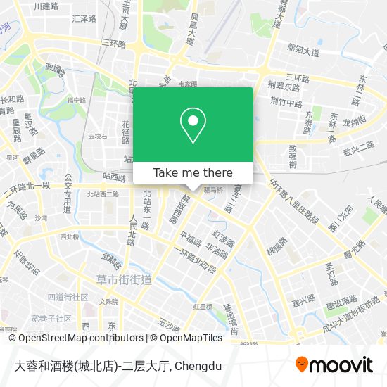 大蓉和酒楼(城北店)-二层大厅 map