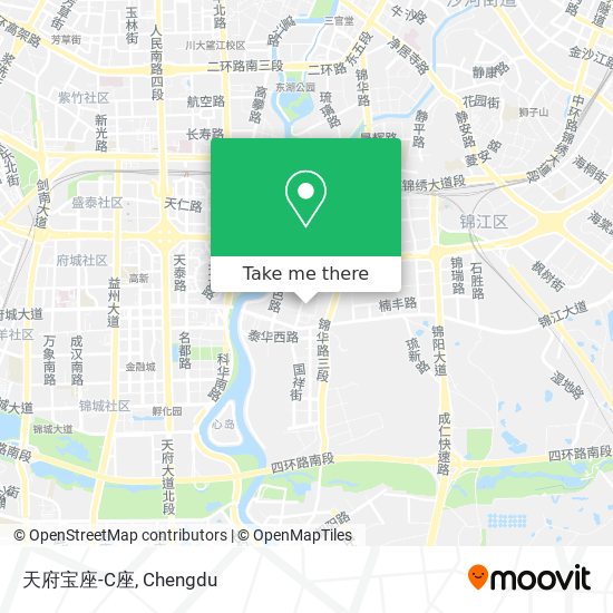 天府宝座-C座 map