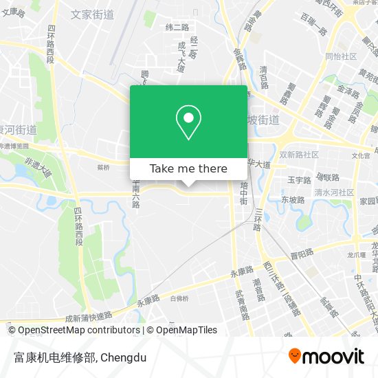 富康机电维修部 map