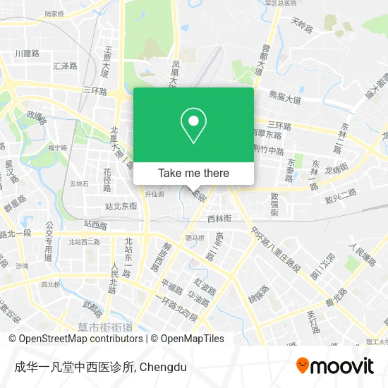 成华一凡堂中西医诊所 map