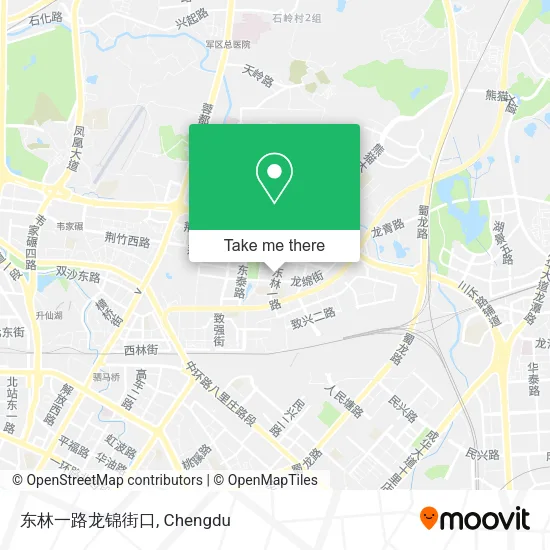东林一路龙锦街口 map
