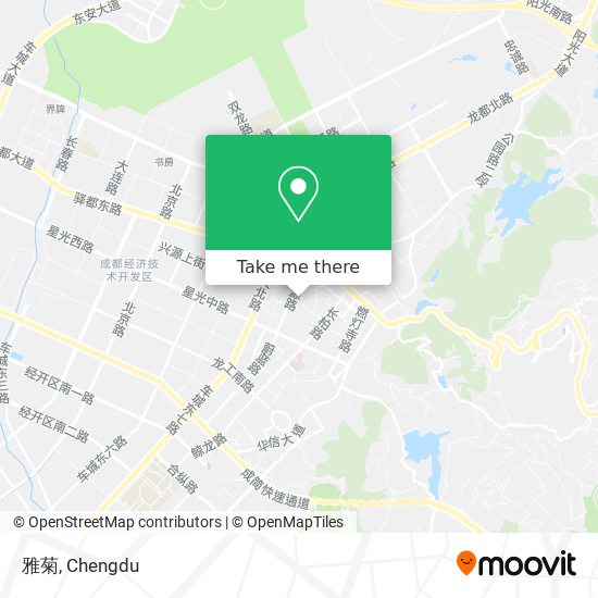 雅菊 map